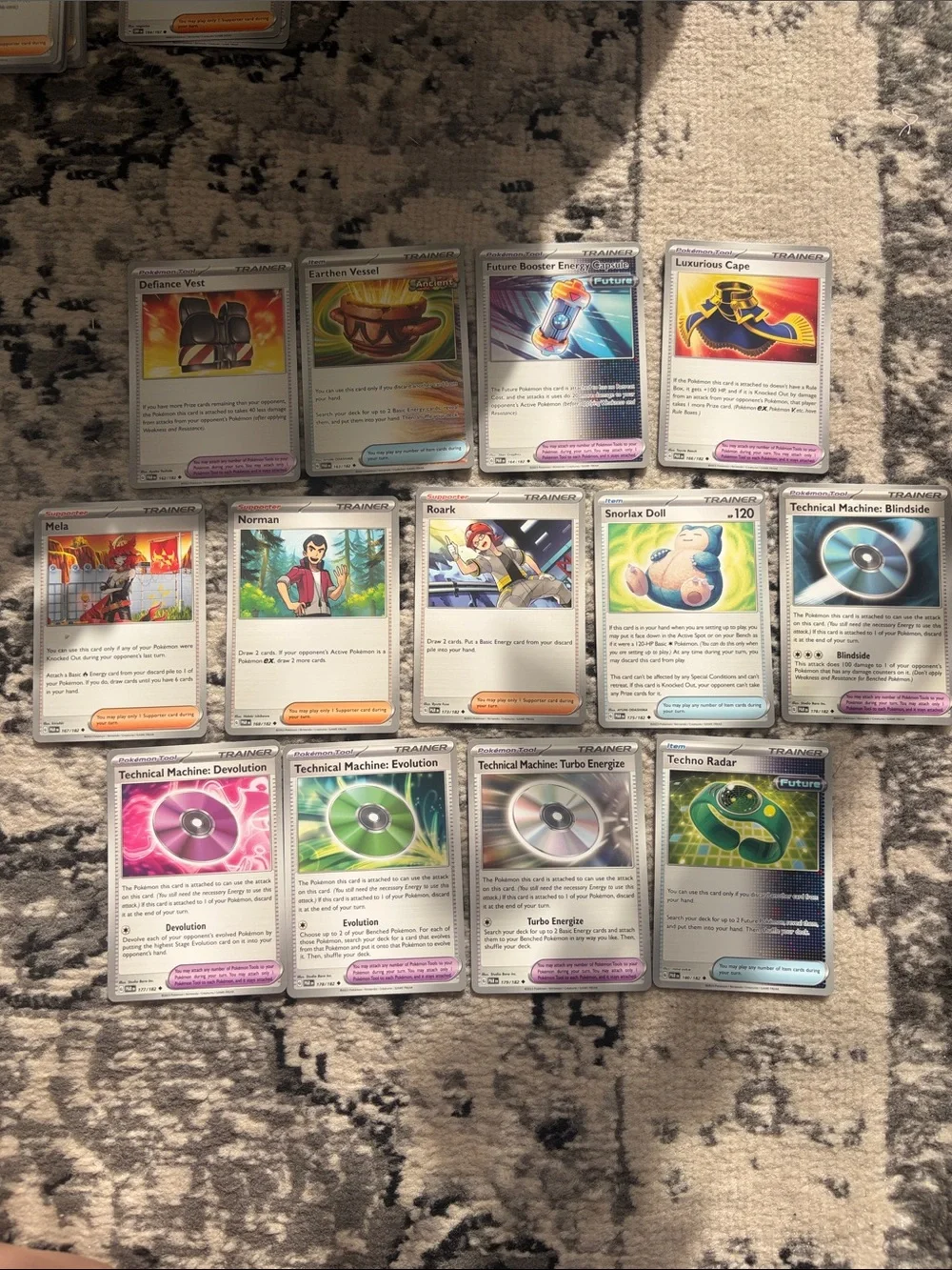 Paradox Rift Binder Builder Lot | 82 Unique Cards | Pokémon Set Collection